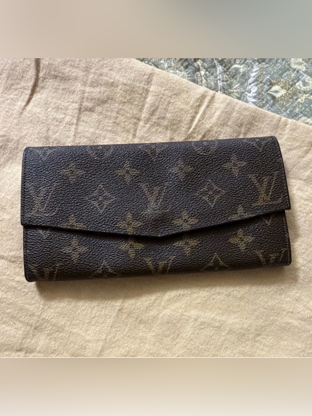 Louis Vuitton Vintage Monogram Long Wallet | Authenticated with COA